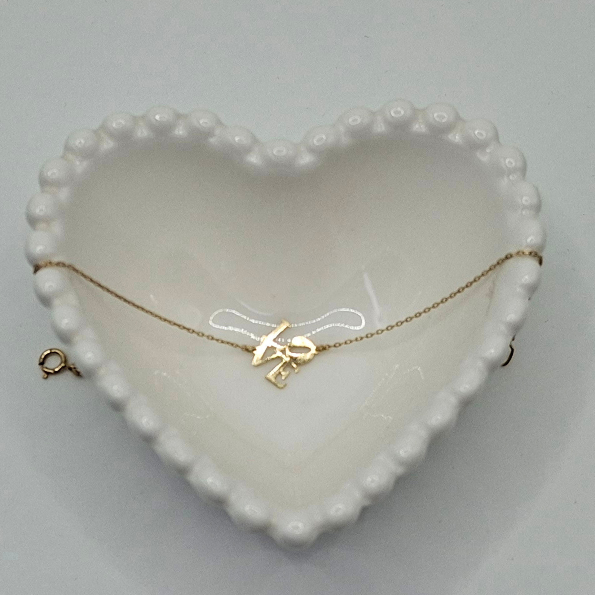 Pulsera LOVE/Amor, 18K oro amarillo italiano-2