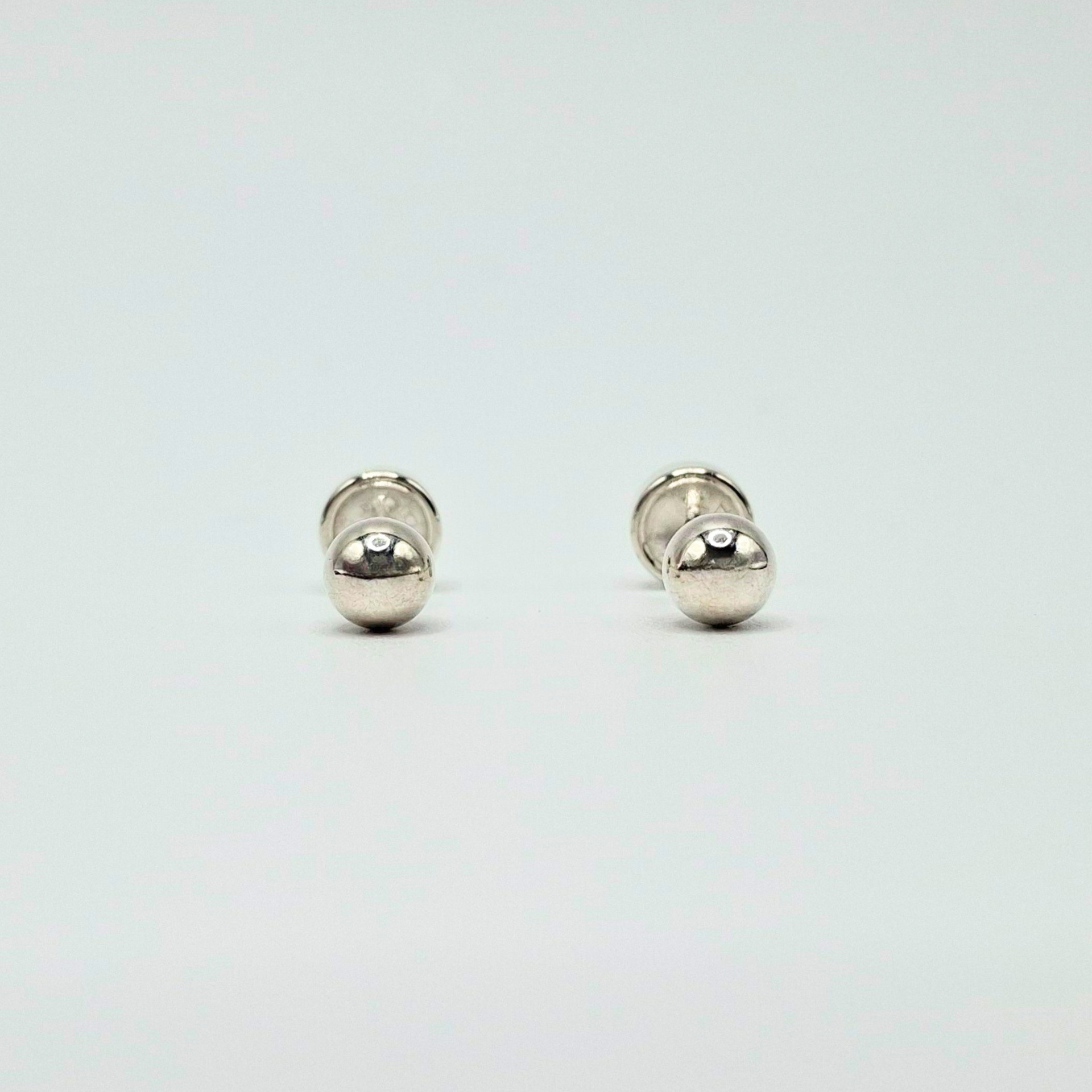 Aros Abridores Bolita de plata 3mm-1