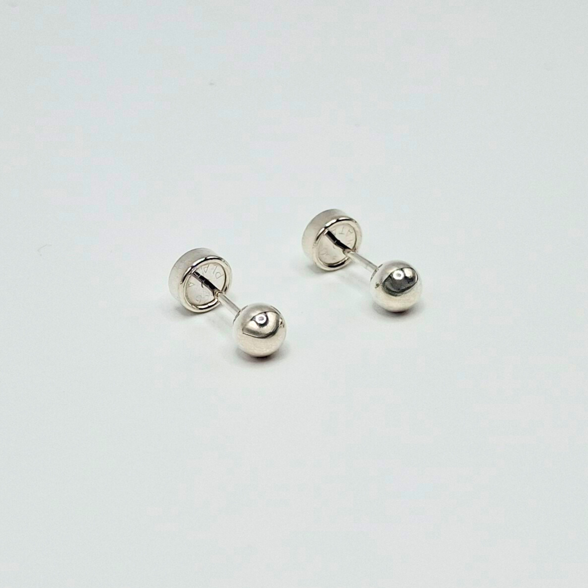 Aros Abridores Bolita de plata 3mm-2