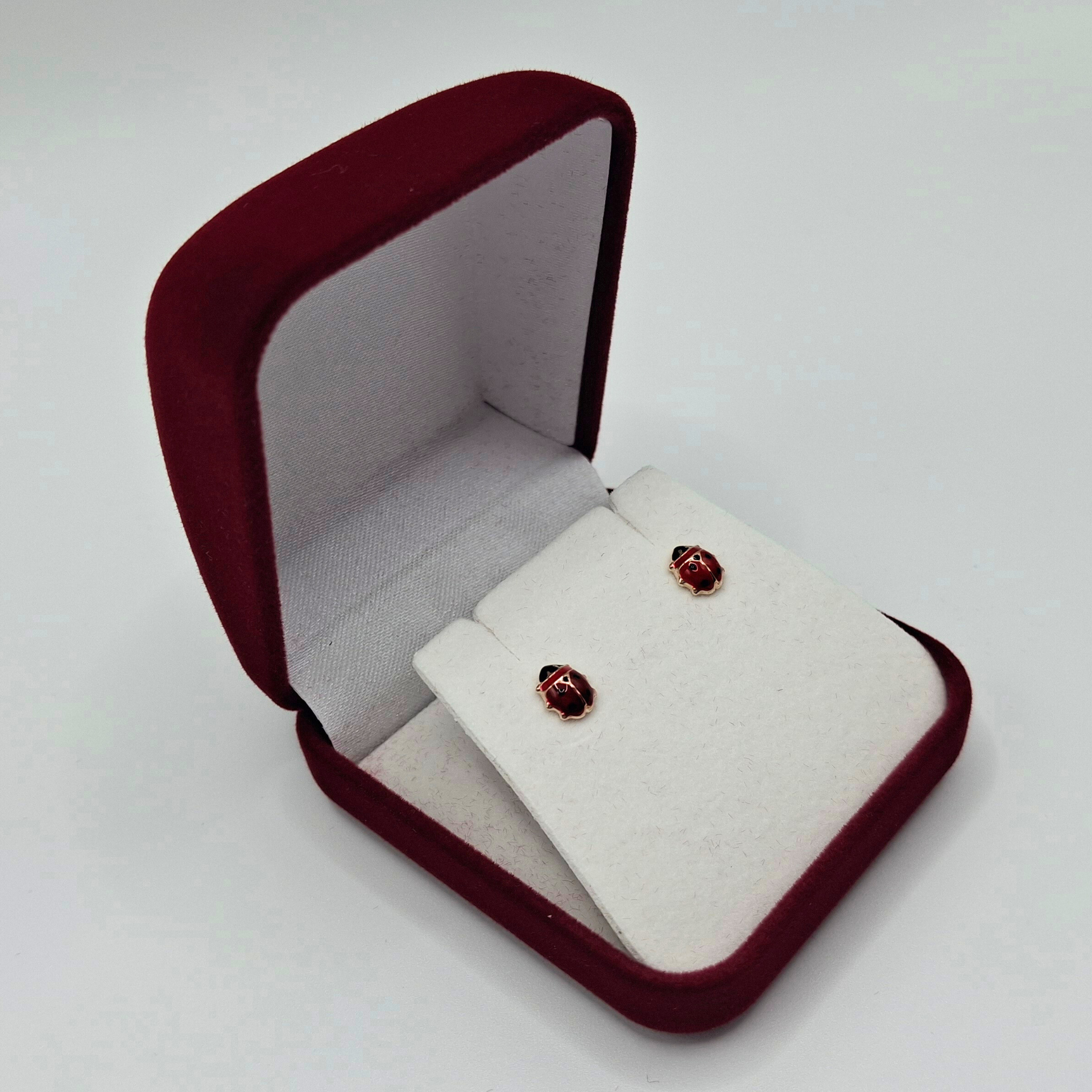 Aros abridores para bebé  y niña de oro 14k modelo chinitas.-3