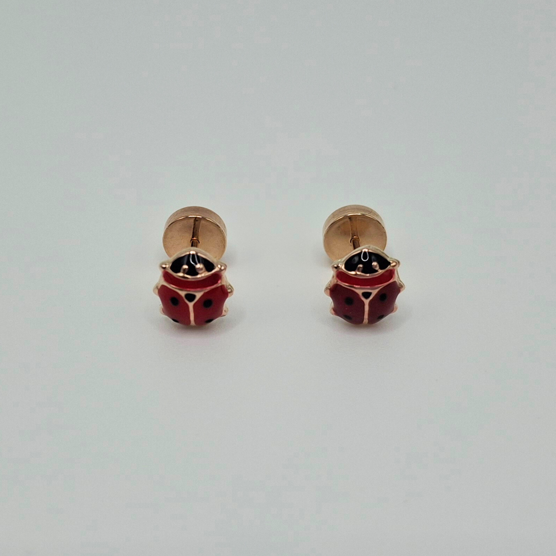 Aros abridores para bebé  y niña de oro 14k modelo chinitas.-4