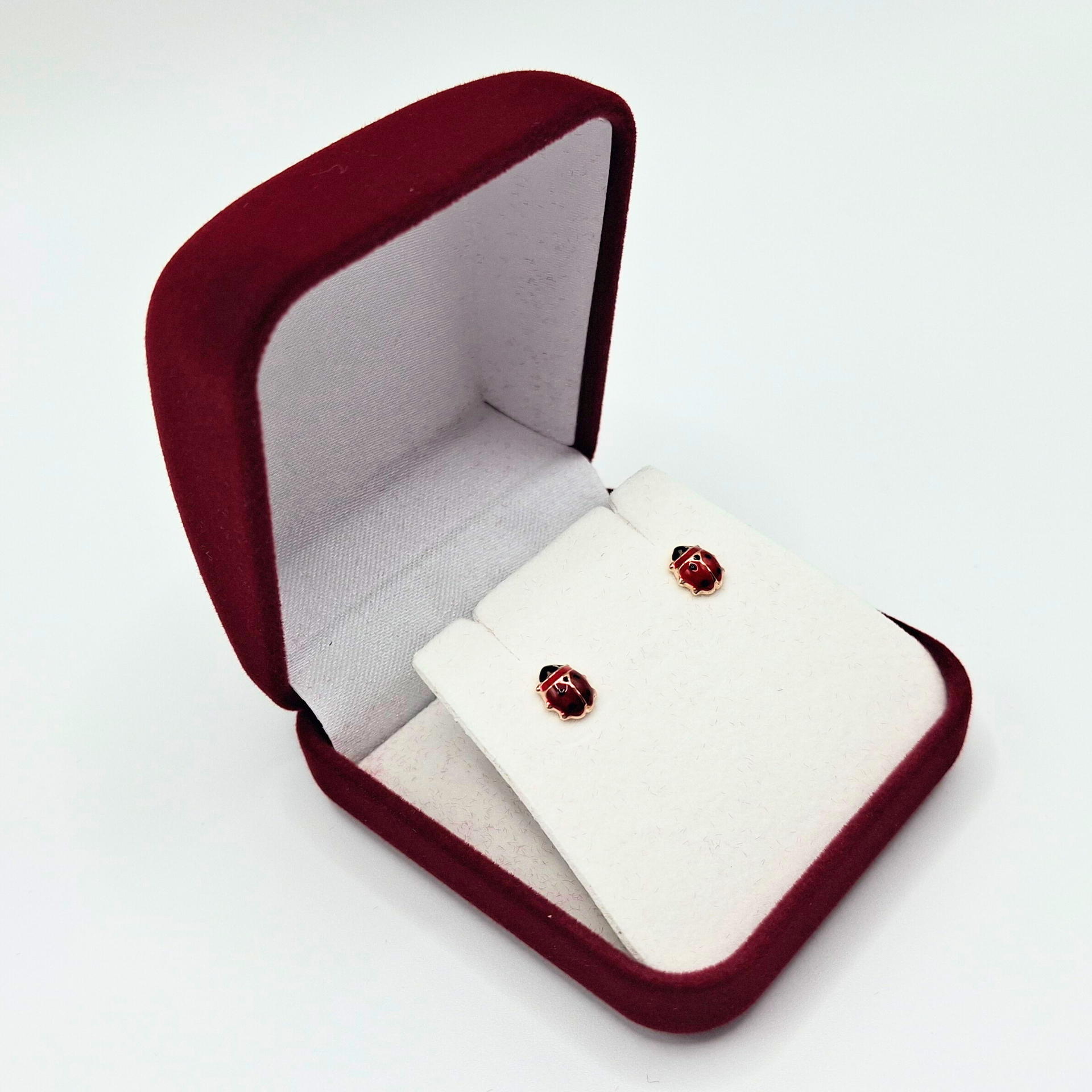 Aros abridores para bebé  y niña de oro 14k modelo chinitas.-3