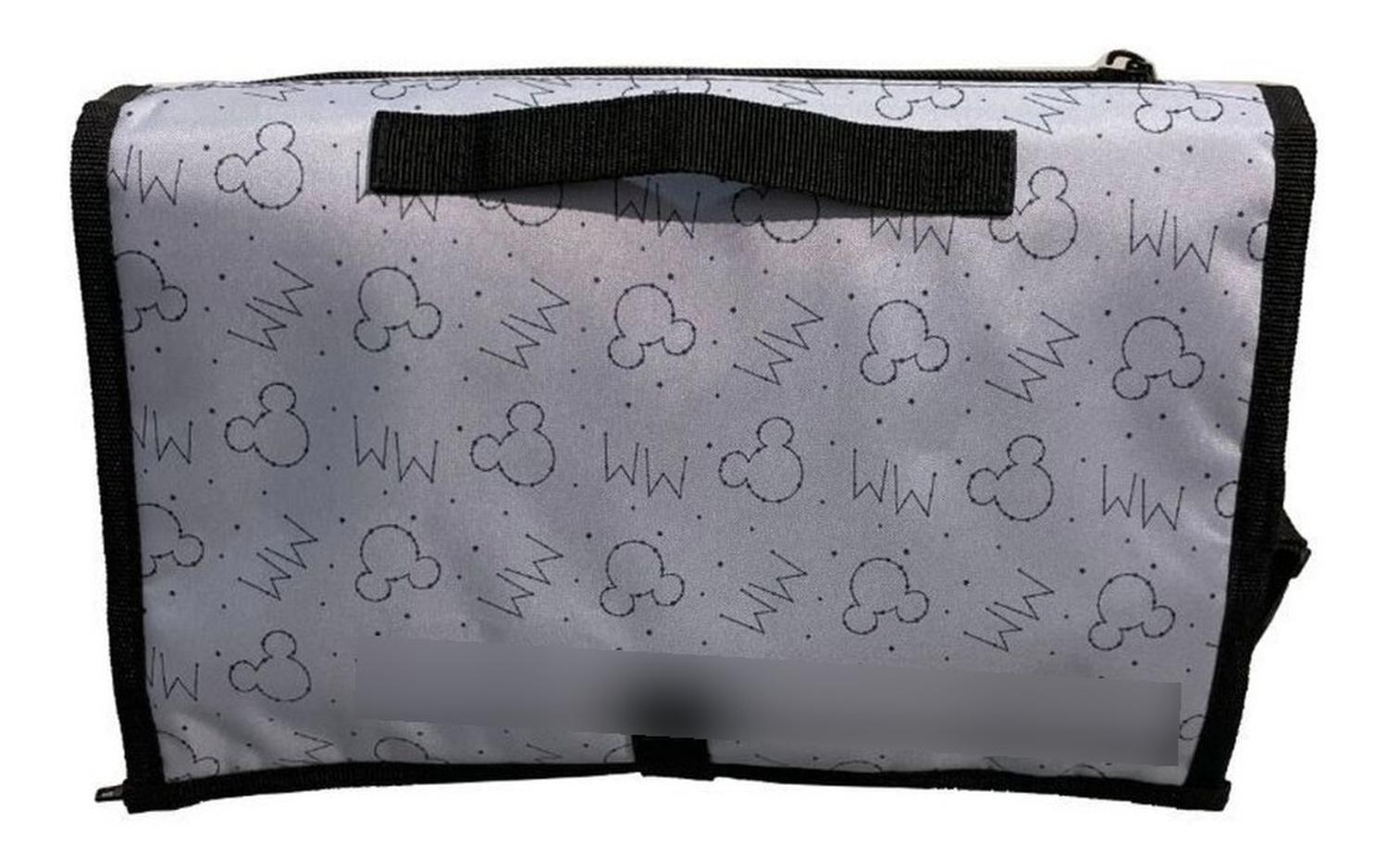 Mudador Portátil Mickey Mouse Gris-7