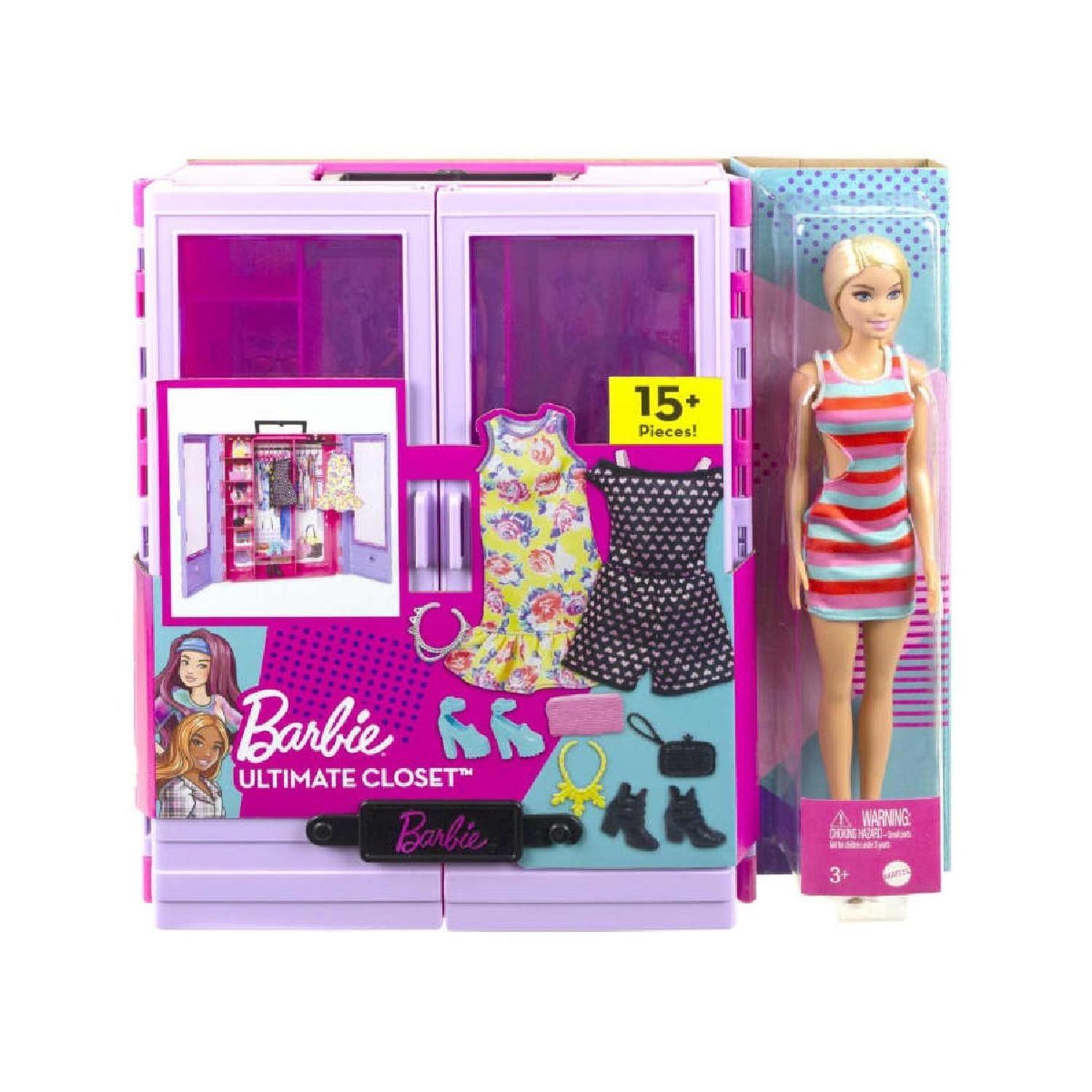 BARBIE NUEVO CLOSET DE LUJO CON MUÑECA-1