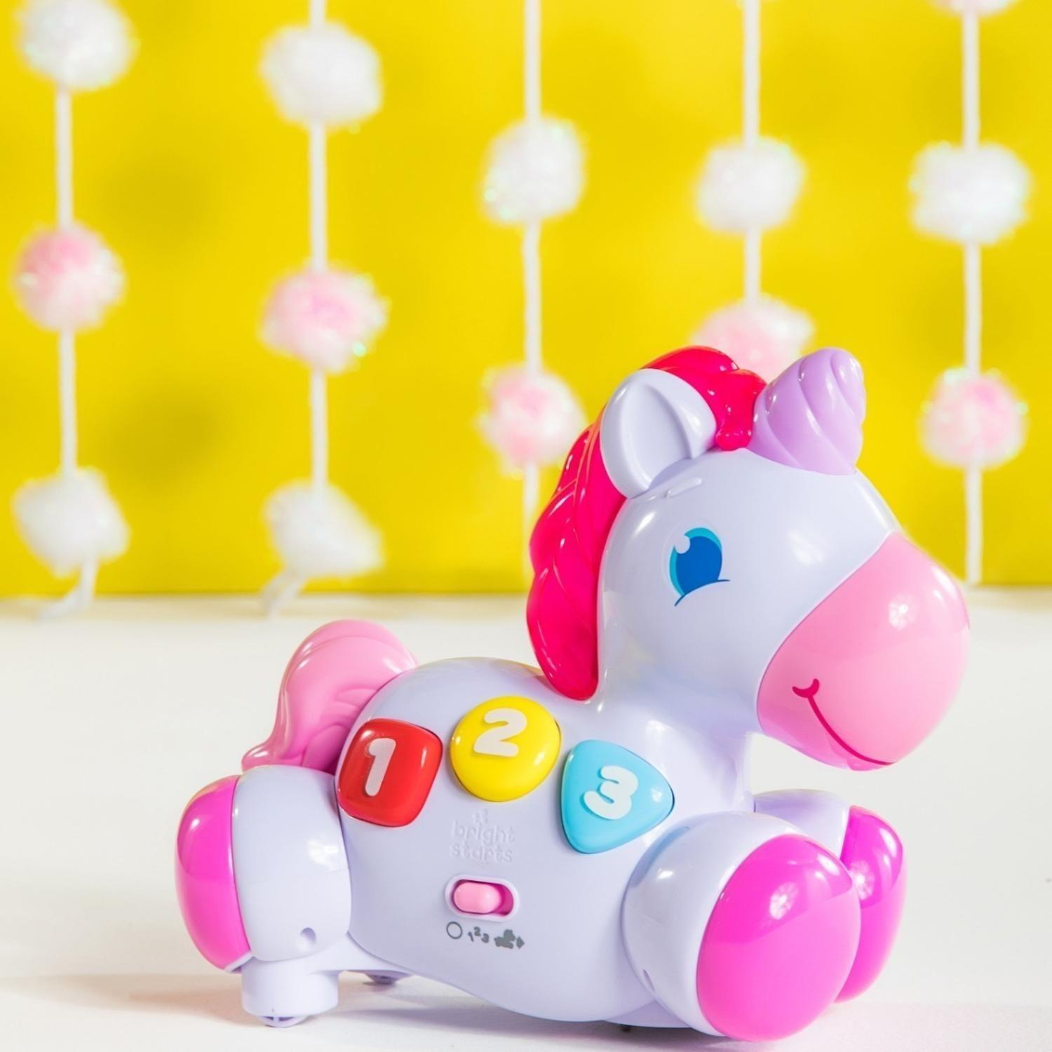 Juguete Interactivo Bright Starts - Unicorn Rock & Glow-6