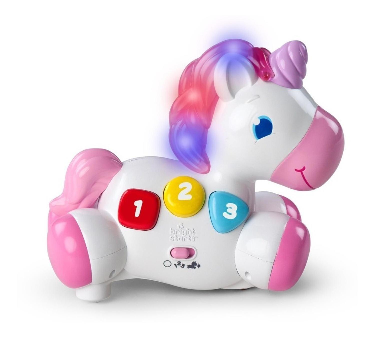 Juguete Interactivo Bright Starts - Unicorn Rock & Glow-7