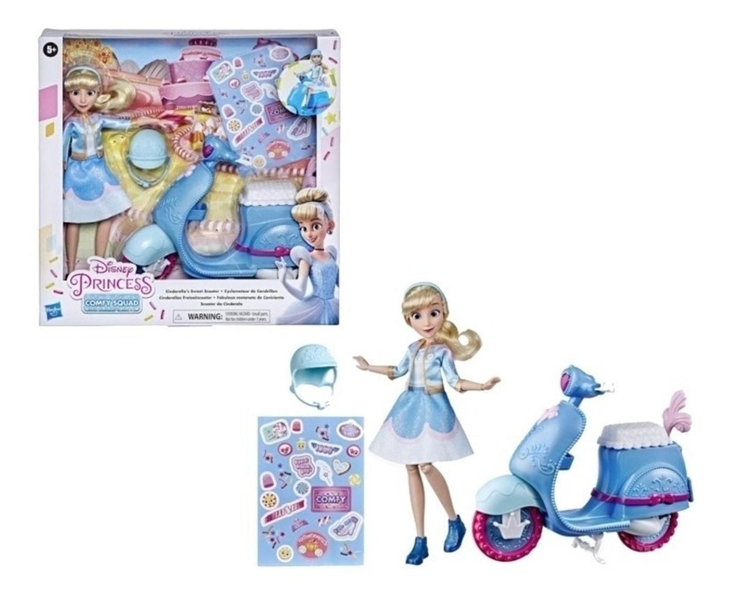 Cenicienta Disney Princesa + Motoneta-0