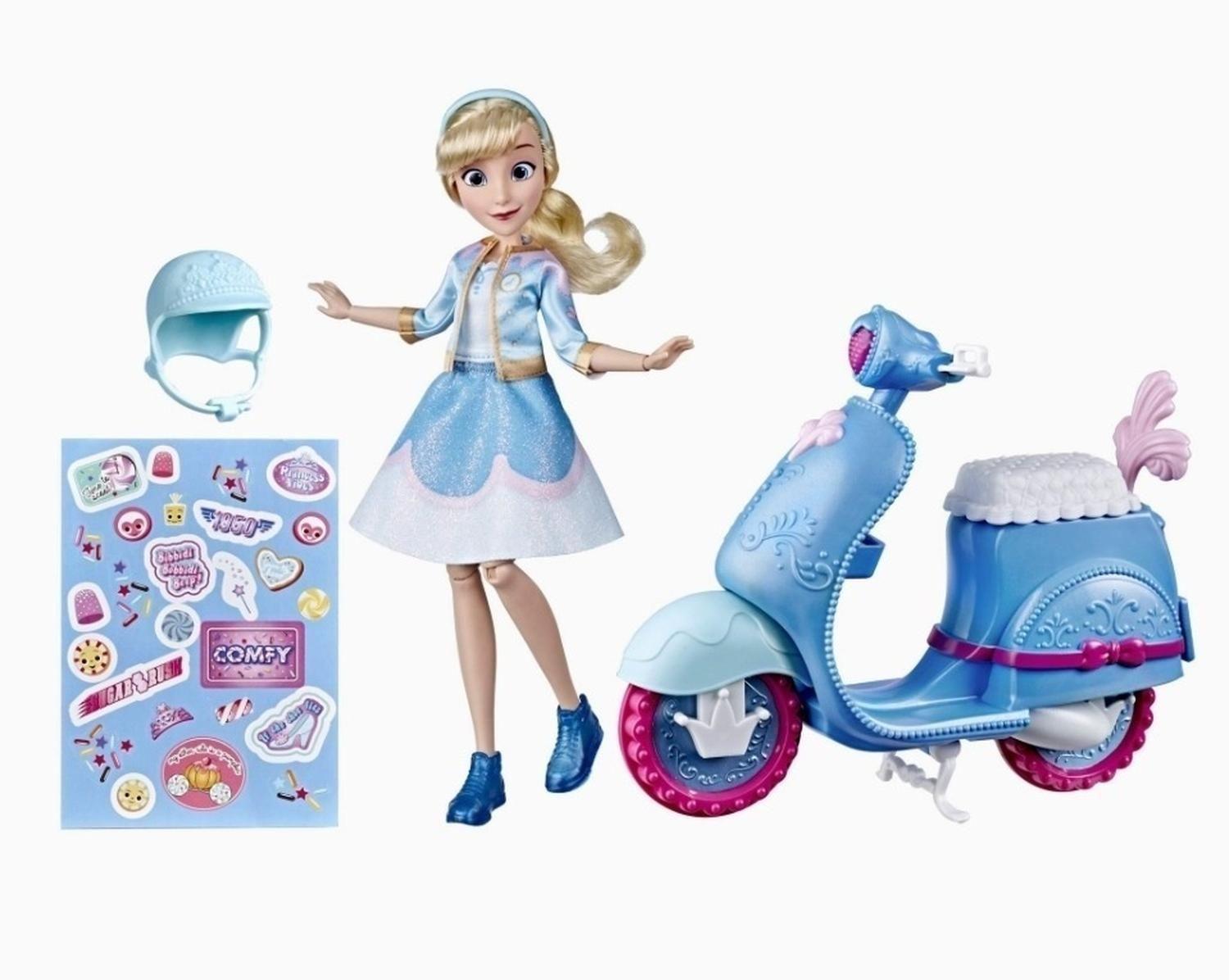 Cenicienta Disney Princesa + Motoneta-1