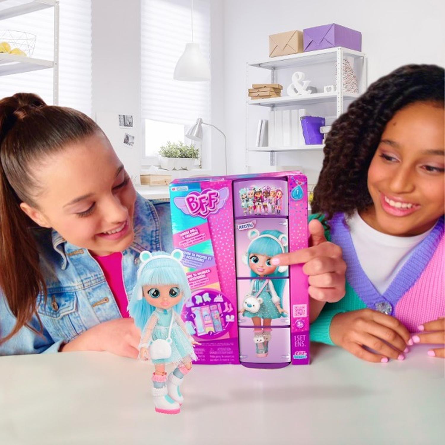 Muñeca Cry Babies Bebés Llorones Bff KRISTAL Original-4