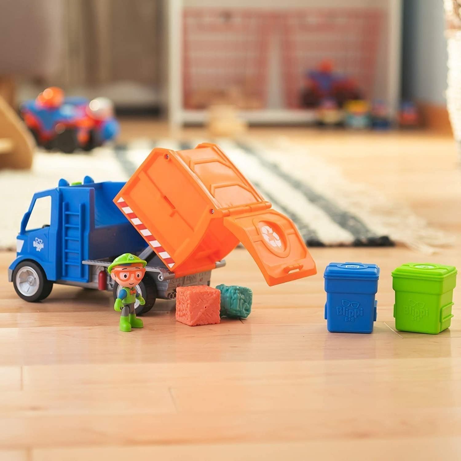 Blippi Camión De Reciclaje Incluye Una Figura Exclusiva-5