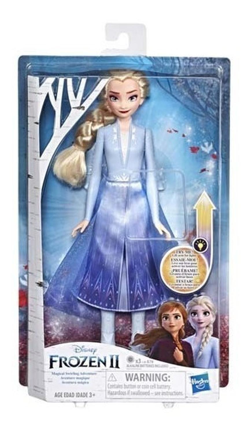 Frozen 2 - Elsa Con Luz - Magical Swirling Adventure-3