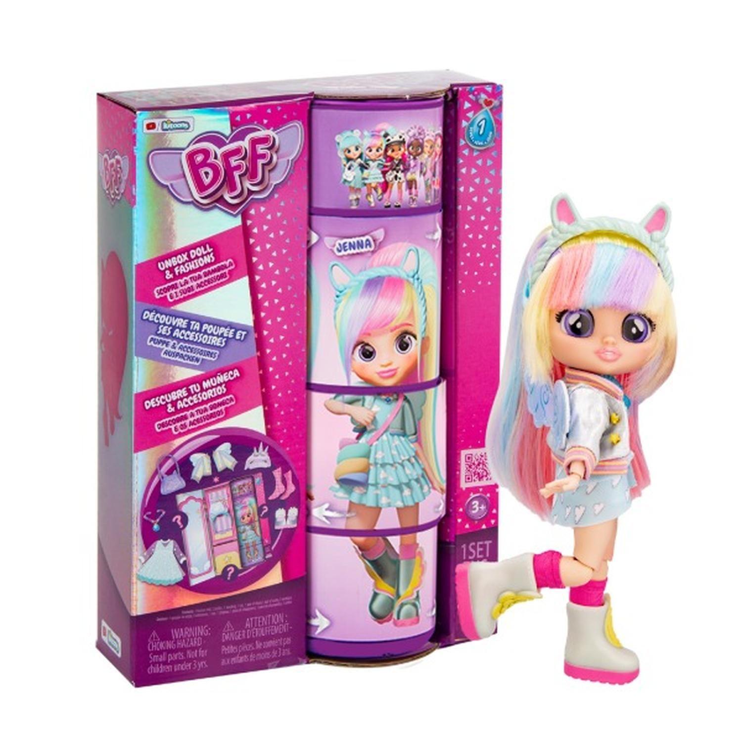 Muñeca Cry Babies Bebés Llorones Bff Jenna Original-0