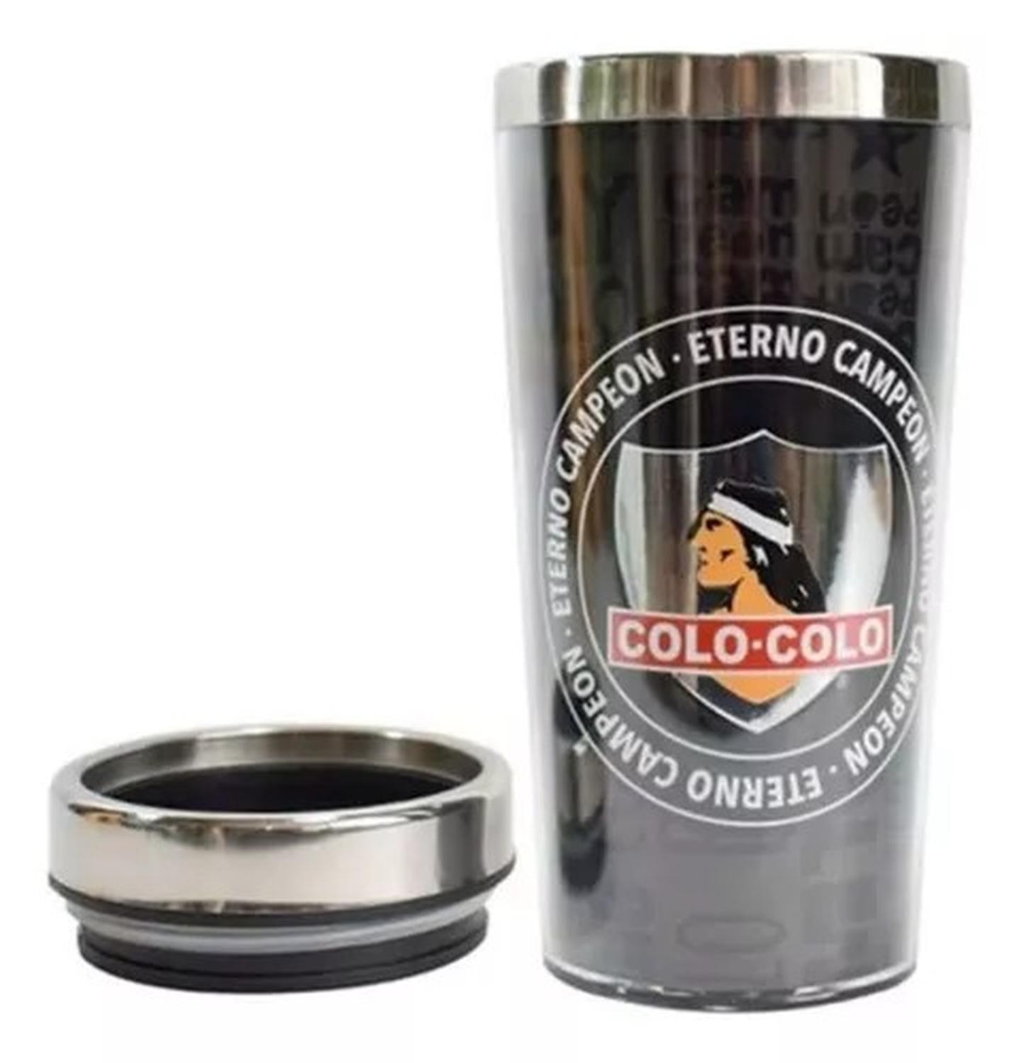 Mug Térmico Colo Colo Producto Oficial Frio Caliente-1