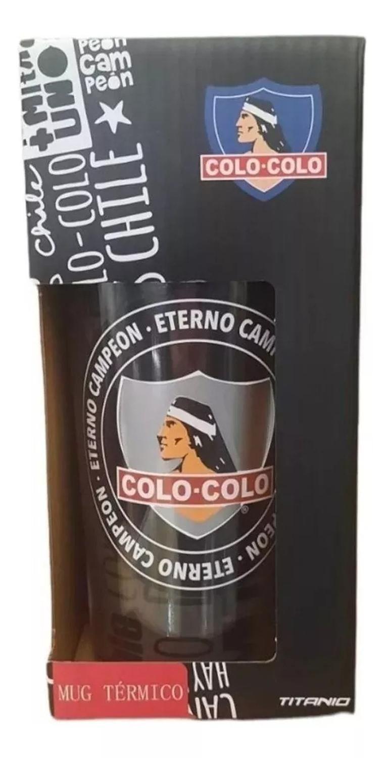 Mug Térmico Colo Colo Producto Oficial Frio Caliente-2