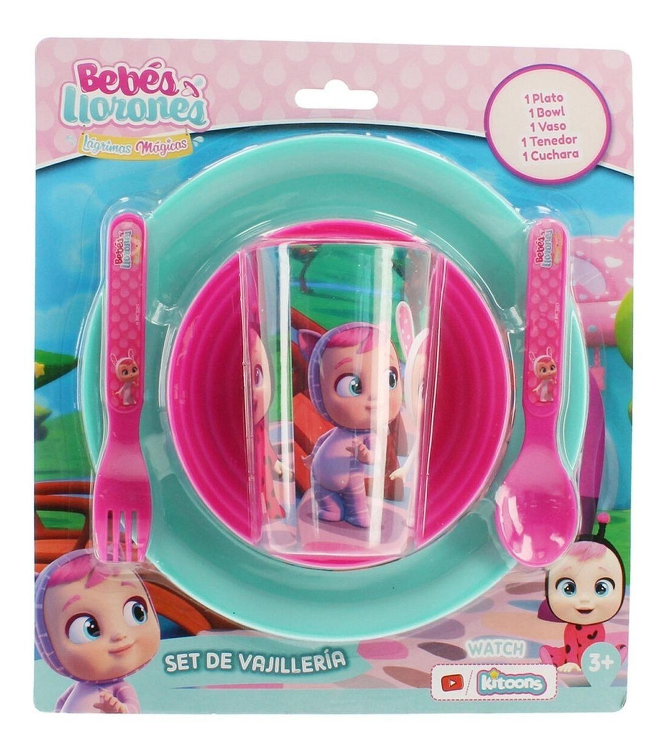 Bebes Llorones - Set De Vajilla-2