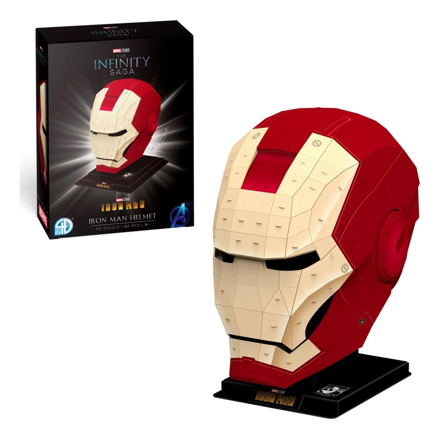 Puzzle 4d Casco Ironman De Marvel-0