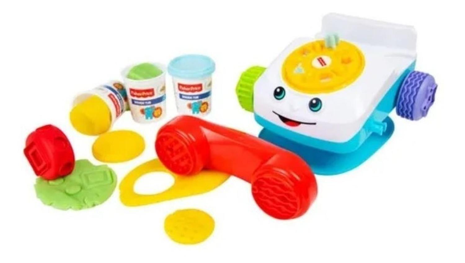 Set Masas Con Teléfono - Fisher Price-1