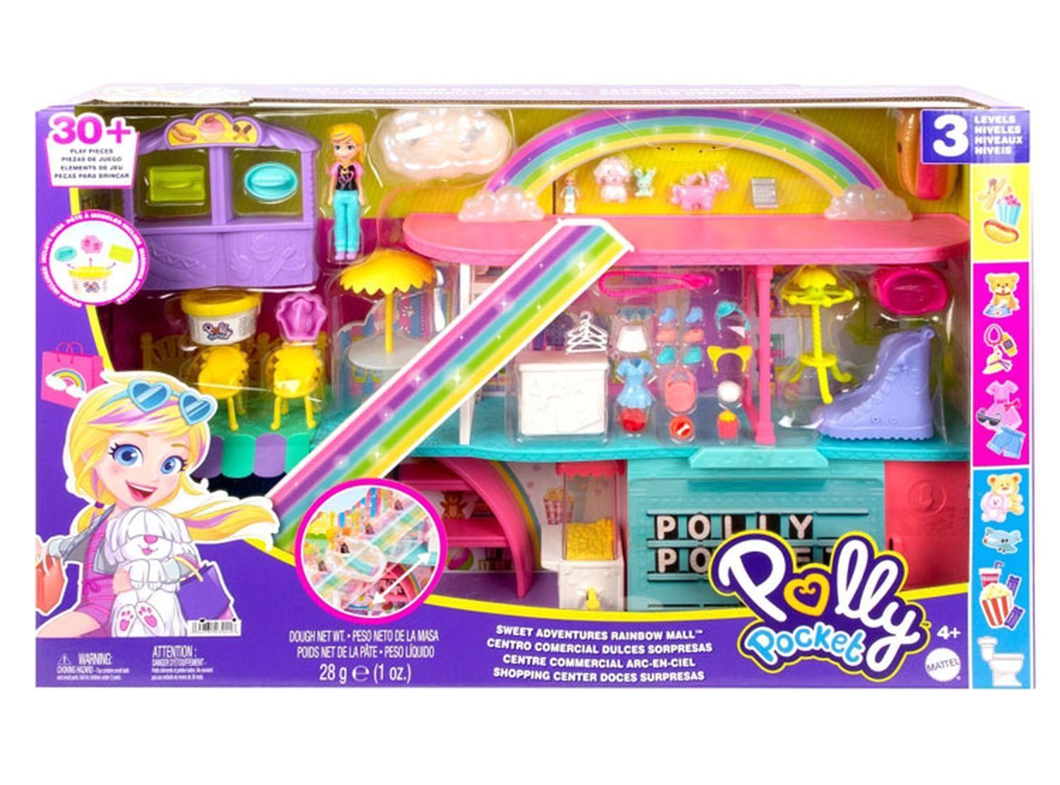 POLLY POCKET CENTRO COMERCIAL DE DULCES SORPRESAS-5