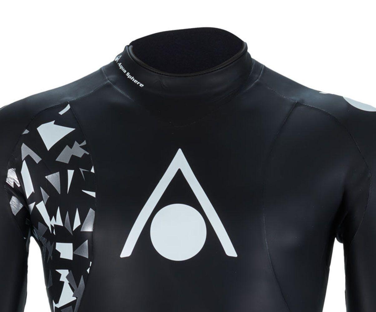 Traje De Agua Natacion Pursuit V3 Hombre Negro/blanco-4