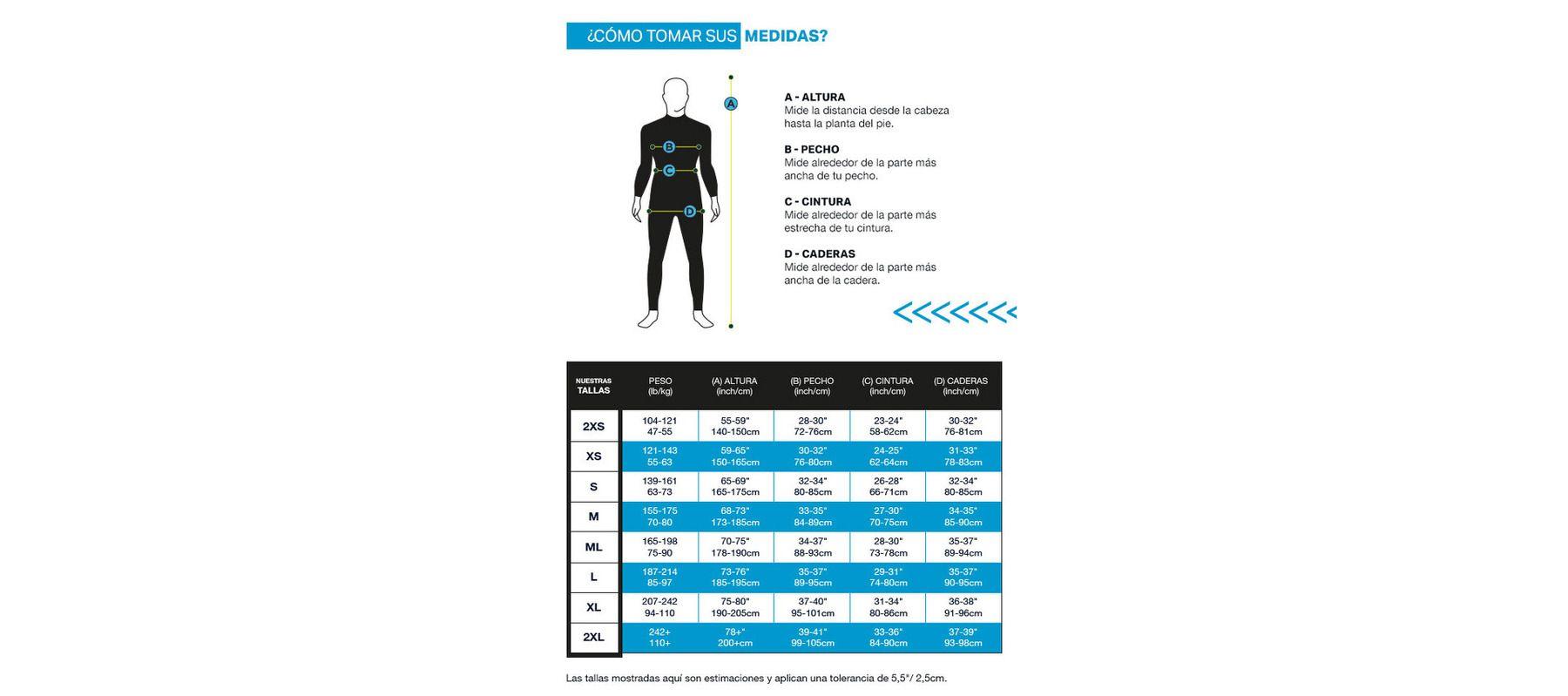 Traje De Agua Natacion Pursuit V3 Hombre Negro/blanco-6
