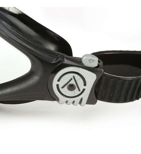 Lente De Natación Kayenne Active Negro/plateado Lente Claro-3