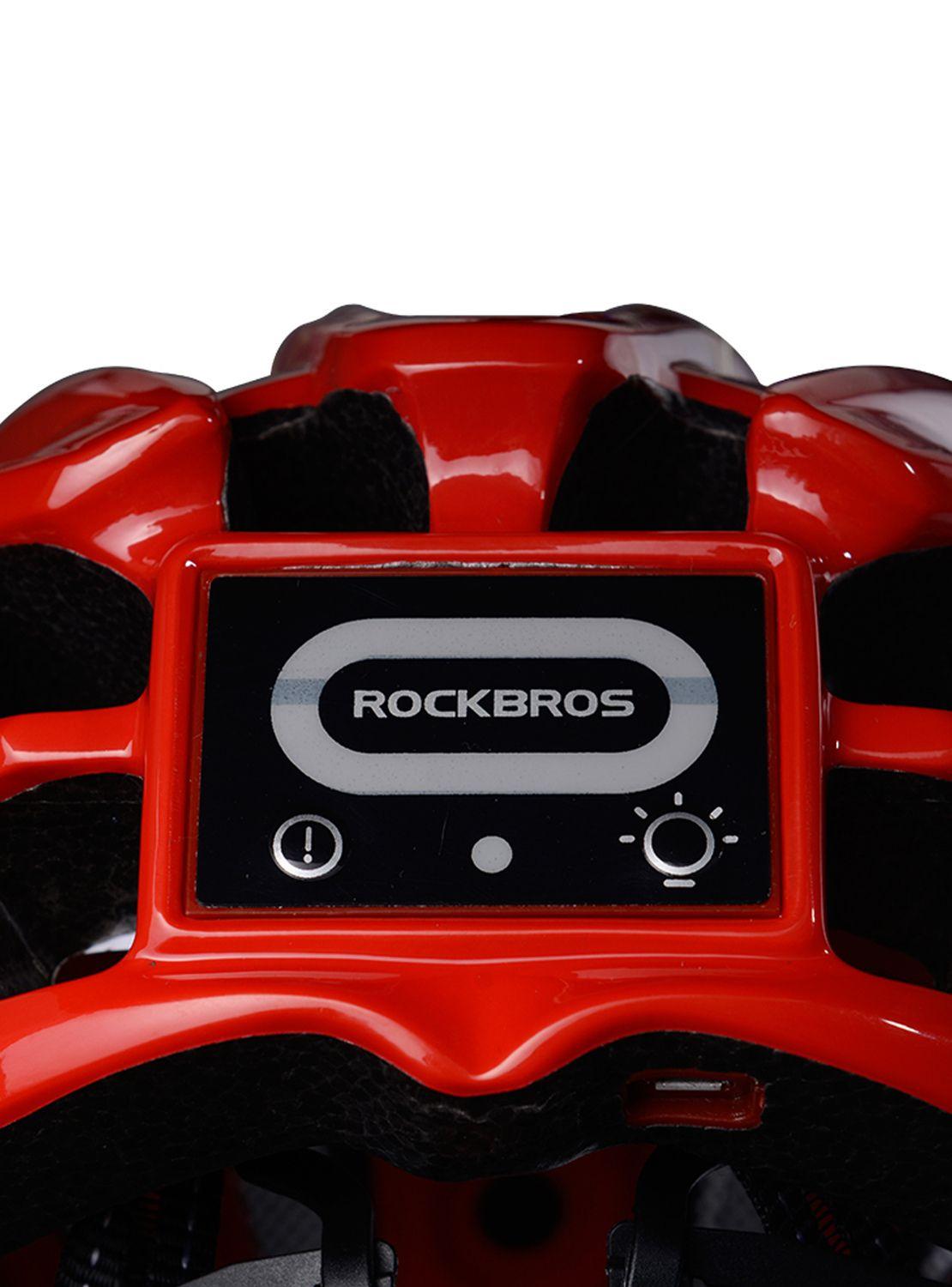 Casco Con Luz Carga USB 49-59 Cm ZN1001-BK Rockbros -2