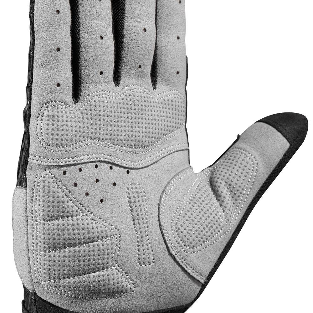 Guante Rockbros S-109-1bgr Dedos Largos Gris/negro-2