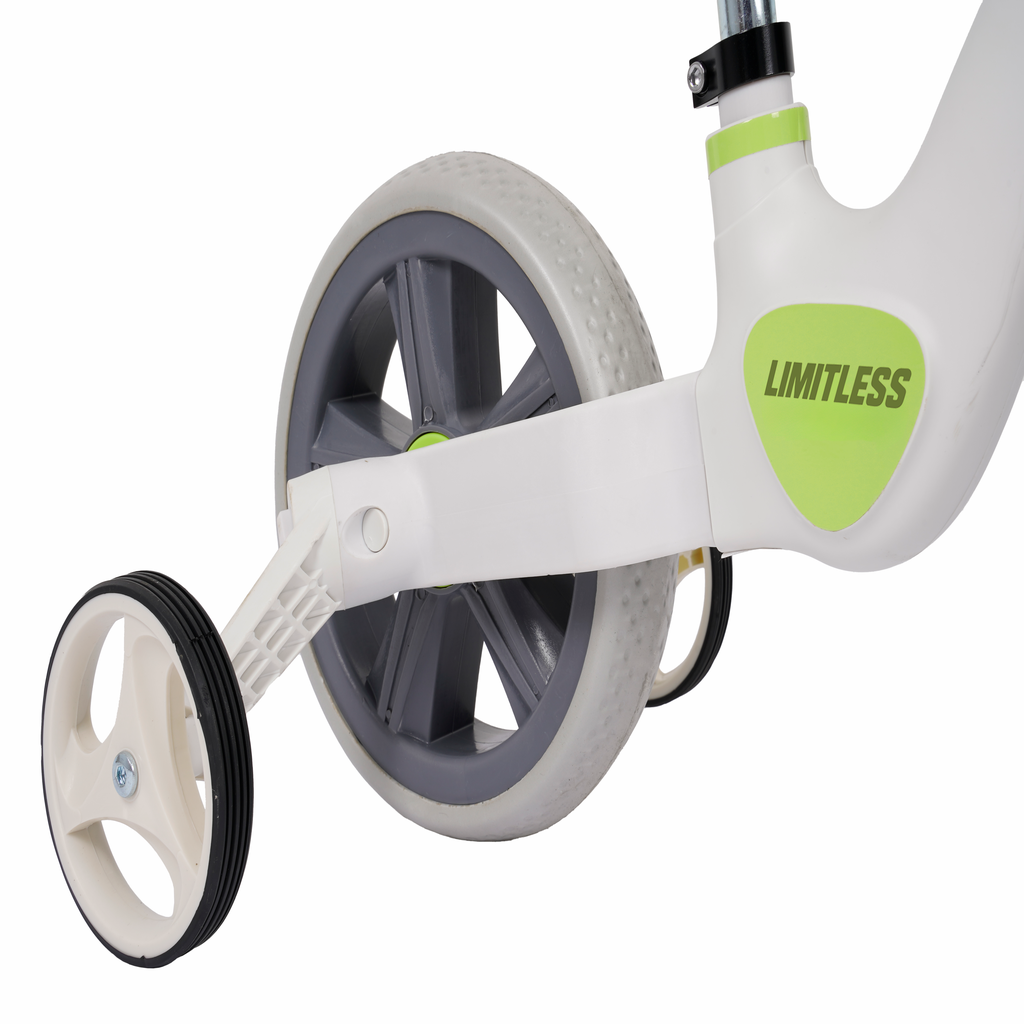 Triciclo y Balance Nino 1.0 Blanco/Verde A12 Limitless-5