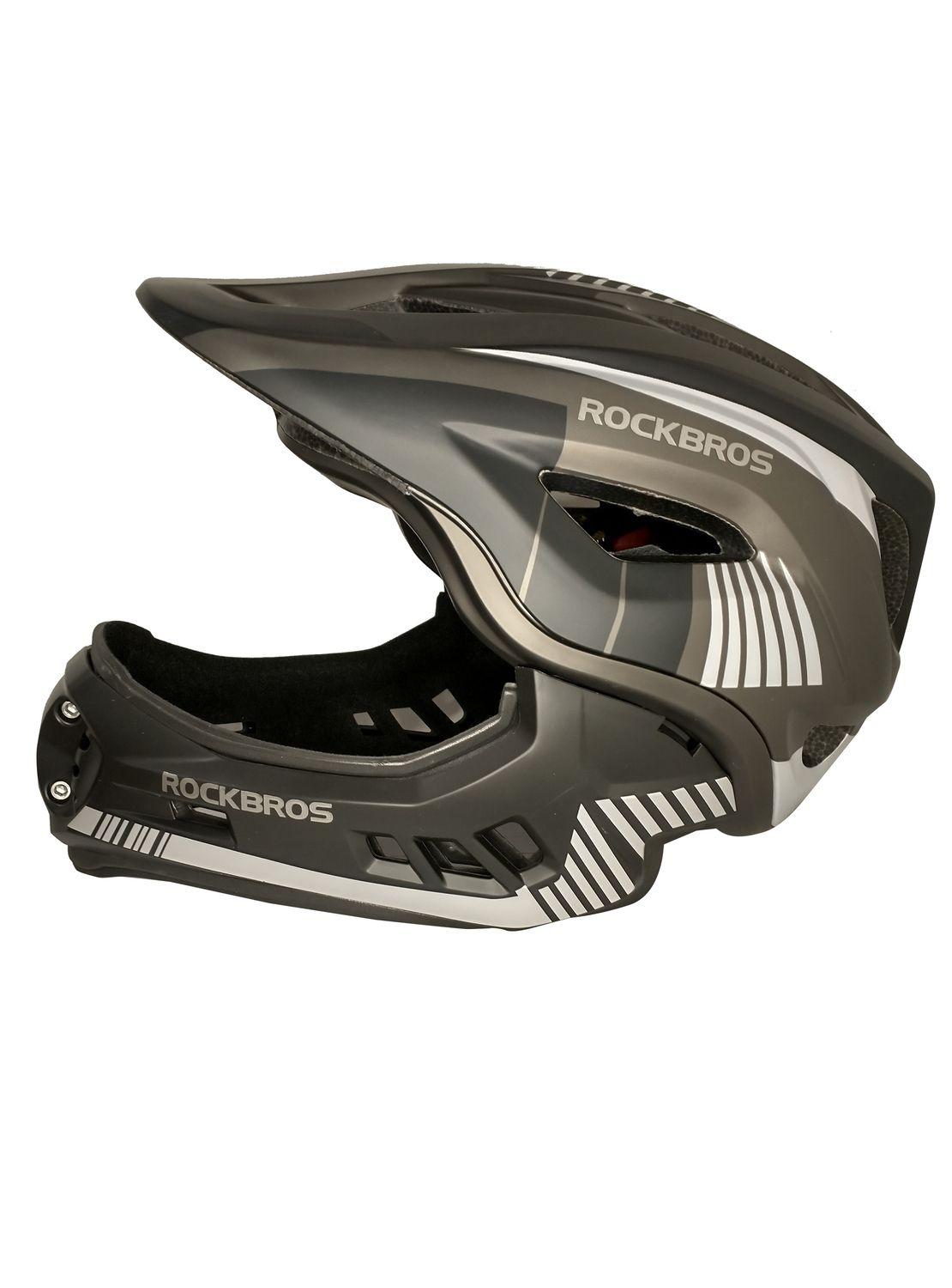 Casco Integral Rockbros Blacktt-32sobg Talla M( 54-58cm)-0