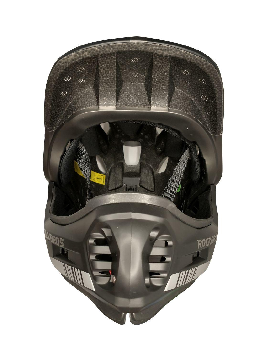 Casco Integral Rockbros Blacktt-32sobg Talla M( 54-58cm)-2