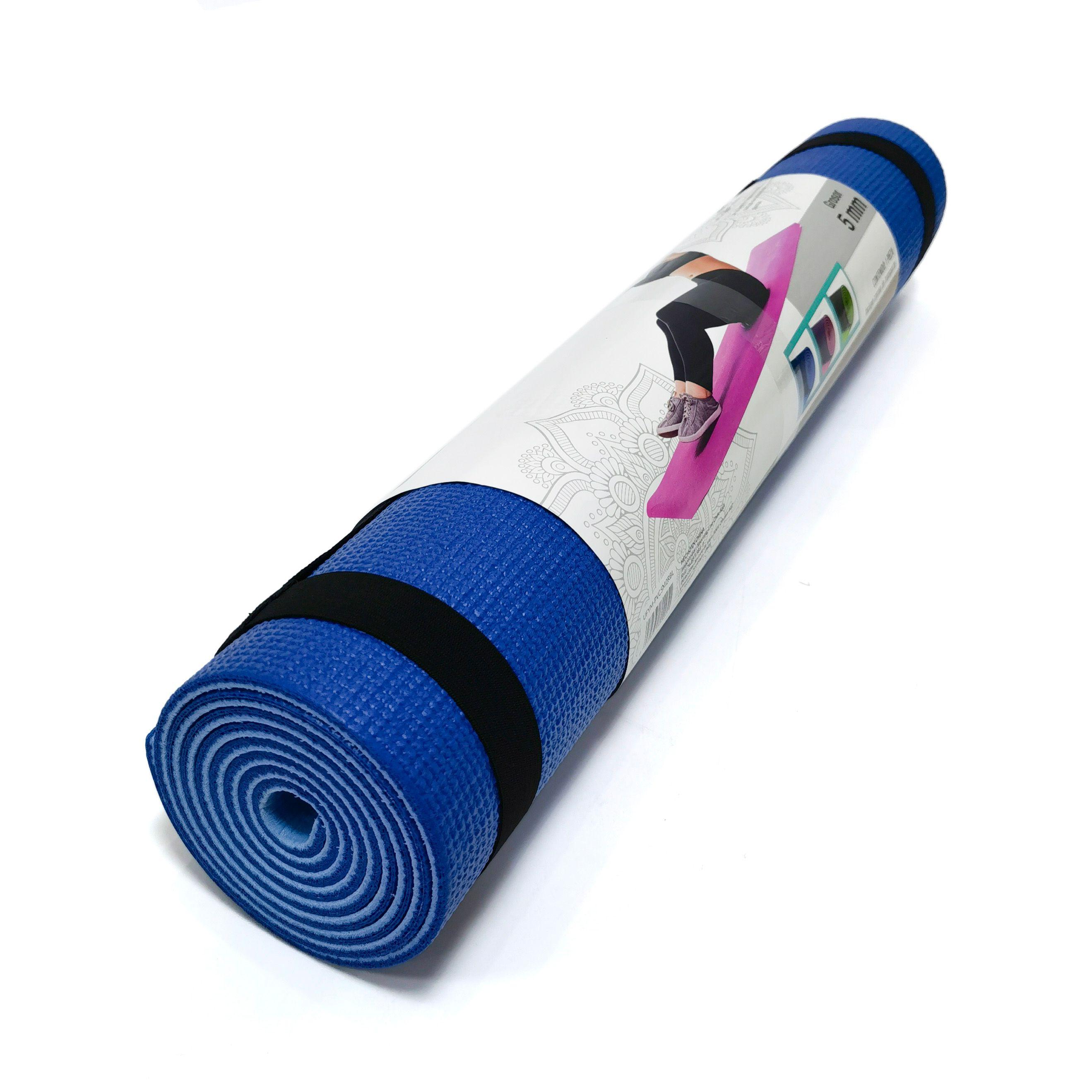 Mat Yoga Bicolor 5mm azul/aqua Urban Fit-1