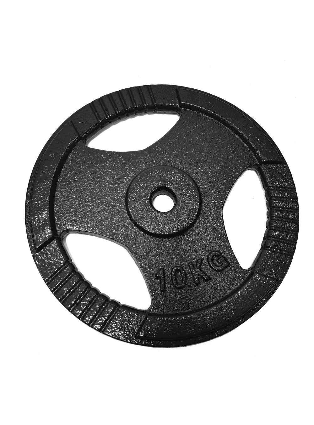 Disco Preolímpico Acero con Asas 10 kg Urban Fit-4