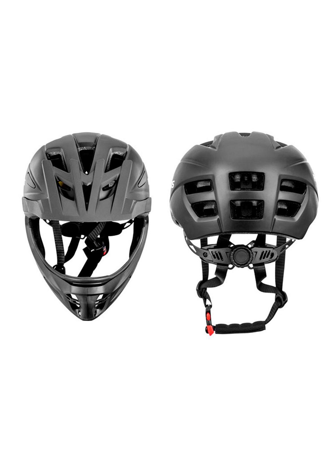 Casco integral desmontable bicicleta Niño TT-018-BK Rockbros-2