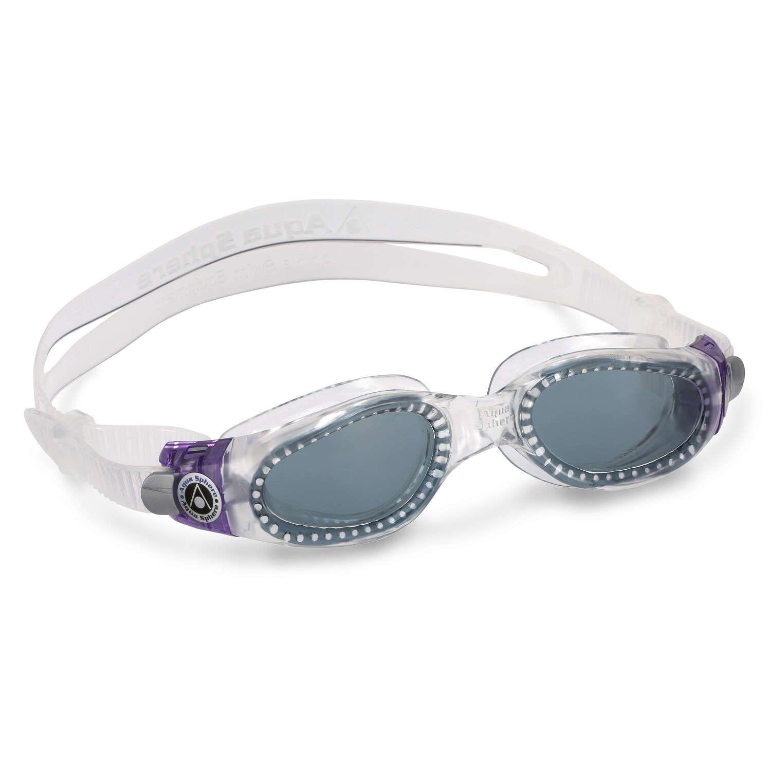 Lente Natacion Aqua Sphere Kaiman Lady Clear/purple Dk 17133-4