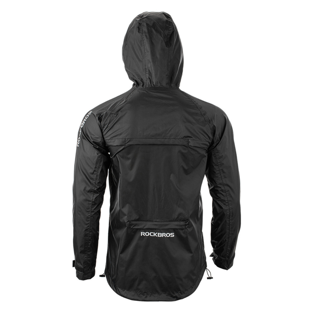 Cortaviento Deportivo Negro Rockbros-2