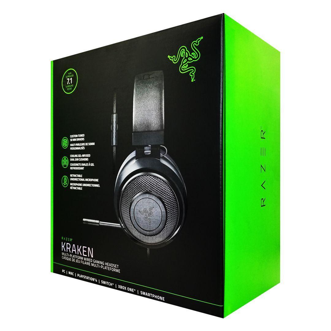 Audífonos Gamer Razer Kraken Oval 7.1 Surround USB-4