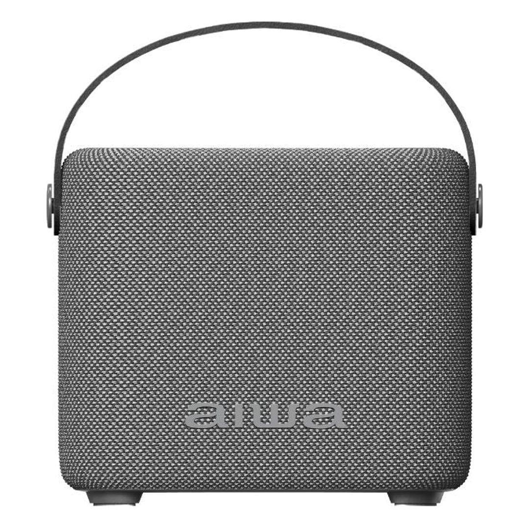 Parlante Portátil 7W. Bluetooth TWS - Recargable USB y con Radio / Aiwa Modelo AWSS70BTGB-2