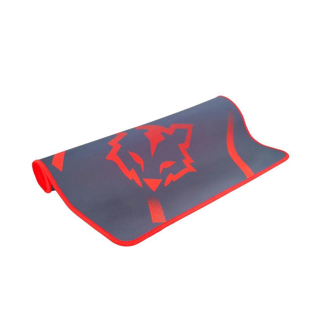 Mousepad Gamer Antideslizante XL TOGO 78 Negro Rojo 44cm x 35cm x 0.2cm-2