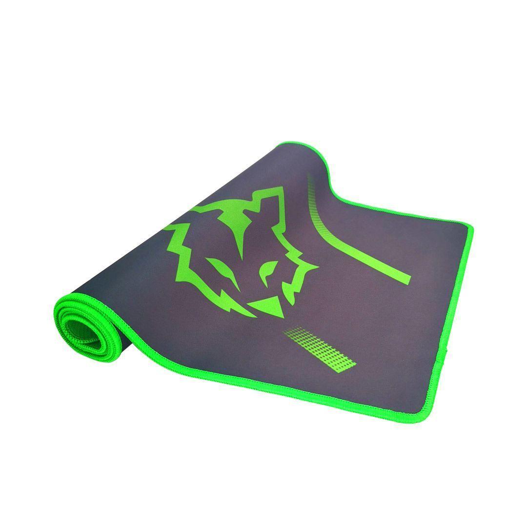 Mousepad Gamer Antideslizante Extendido TOGO 77 Negro Verde 80cm x 30cm x 0.2cm-3