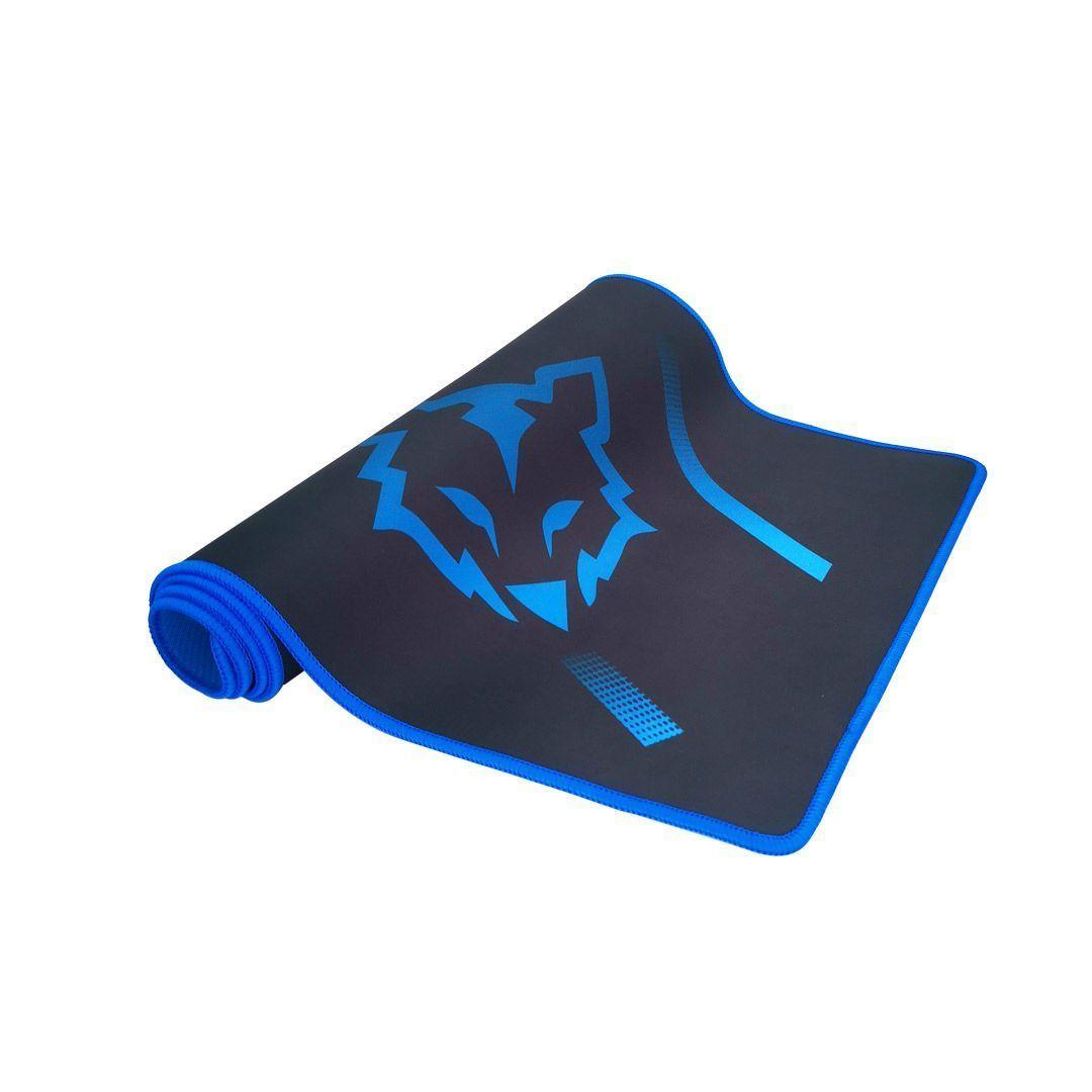 Mousepad Gamer Antideslizante Extendido TOGO 77 Negro Azul 80cm x 30cm x 0.2cm-2