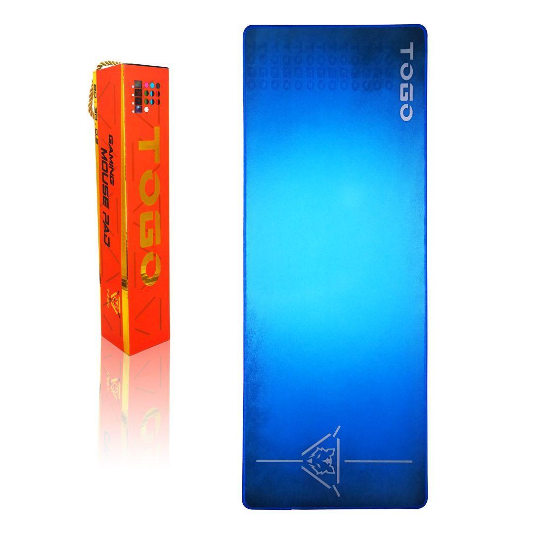 Mouse Pad Gamer Antideslizante Extendido TOGO 80 Celeste 80cm x 30cm x 0 2cm-0