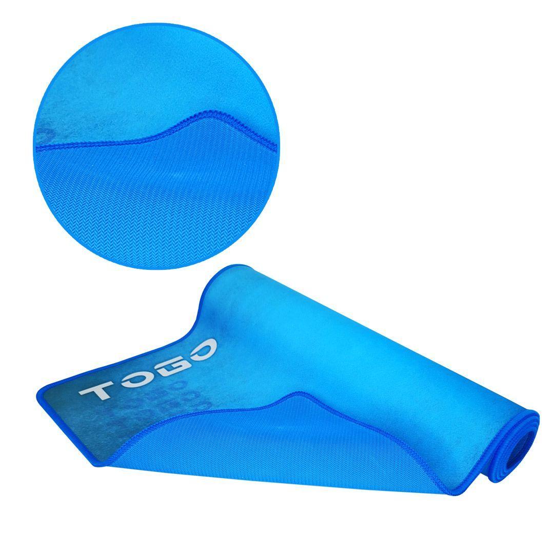 Mouse Pad Gamer Antideslizante Extendido TOGO 80 Celeste 80cm x 30cm x 0 2cm-3