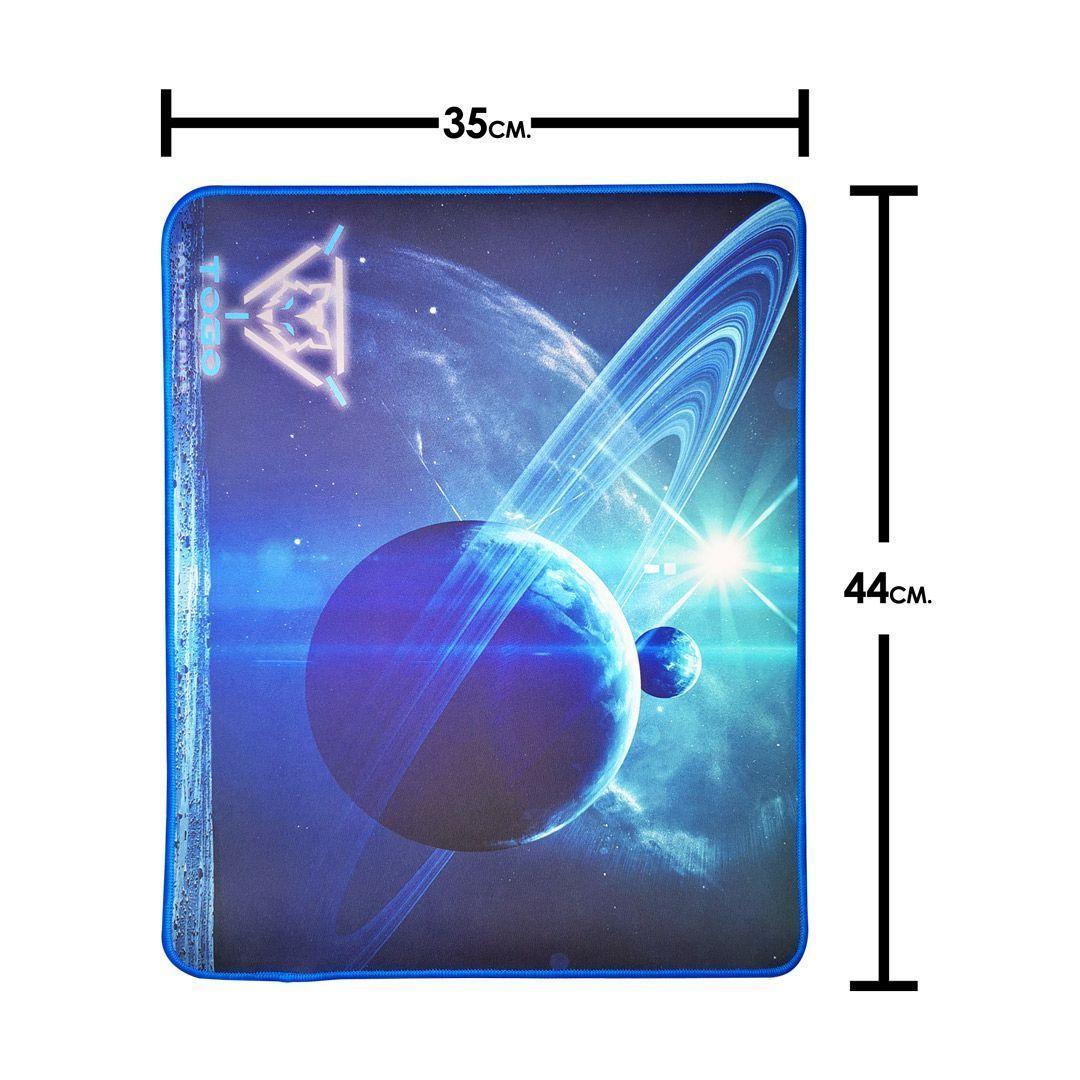 Mouse Pad Gamer Antideslizante XL TOGO Saturn 44cm x 35cm x 0 2cm-4