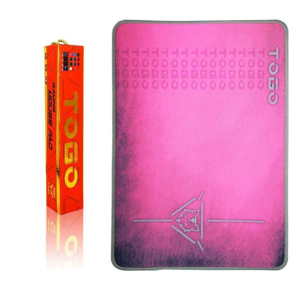 Mouse Pad Gamer Antideslizante TOGO 82 Rosado 35cm x 25cm x 0 2cm-0