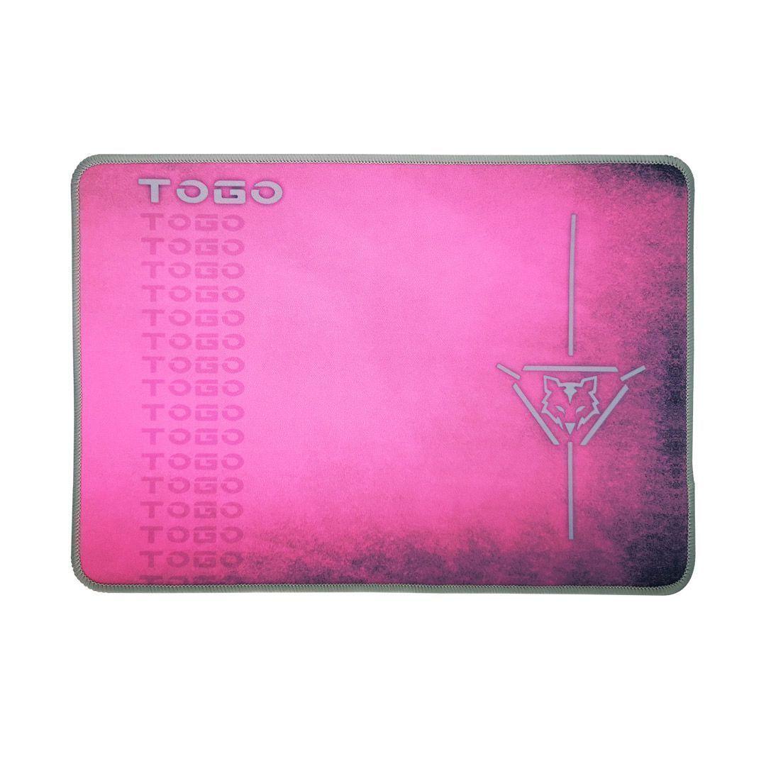 Mouse Pad Gamer Antideslizante TOGO 82 Rosado 35cm x 25cm x 0 2cm-1