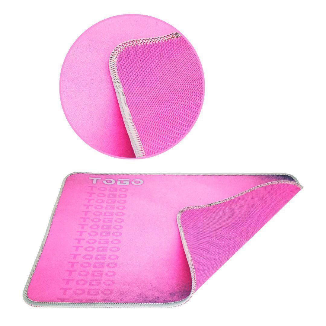 Mouse Pad Gamer Antideslizante TOGO 82 Rosado 35cm x 25cm x 0 2cm-3