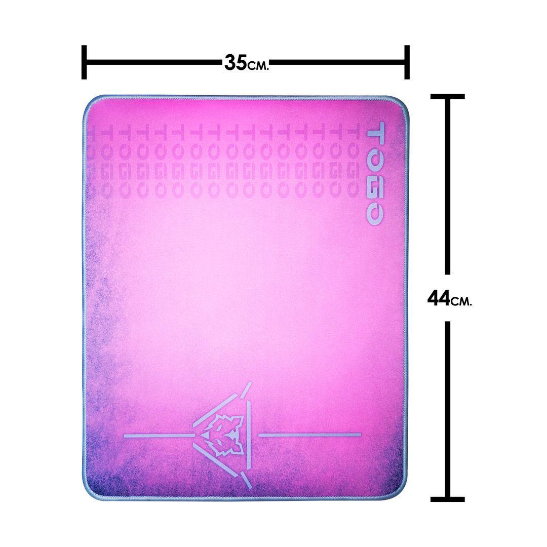 Mouse Pad Gamer Antideslizante XL TOGO 81 Rosado 44cm x 35cm x 0 2cm-4