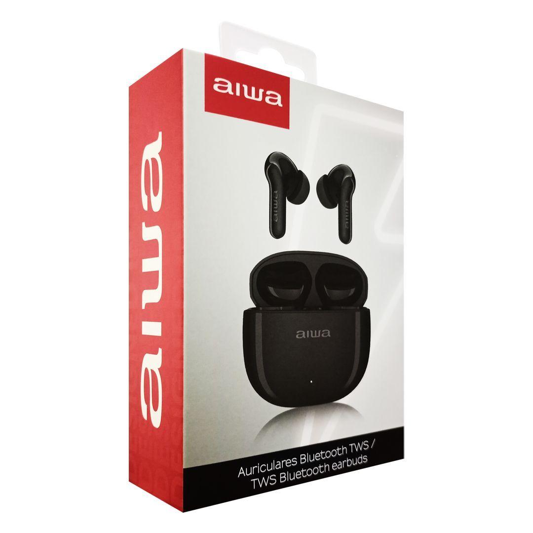 Audífonos In Ear Bluetooth Inalámbricos con Función TWS / Aiwa Modelo AWTWSR2N-5