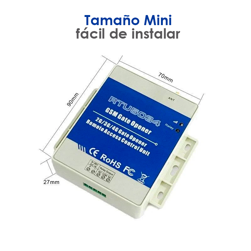 Control GSM Para Portones Eléctricos RTU5034 HOMOLOGADO-3