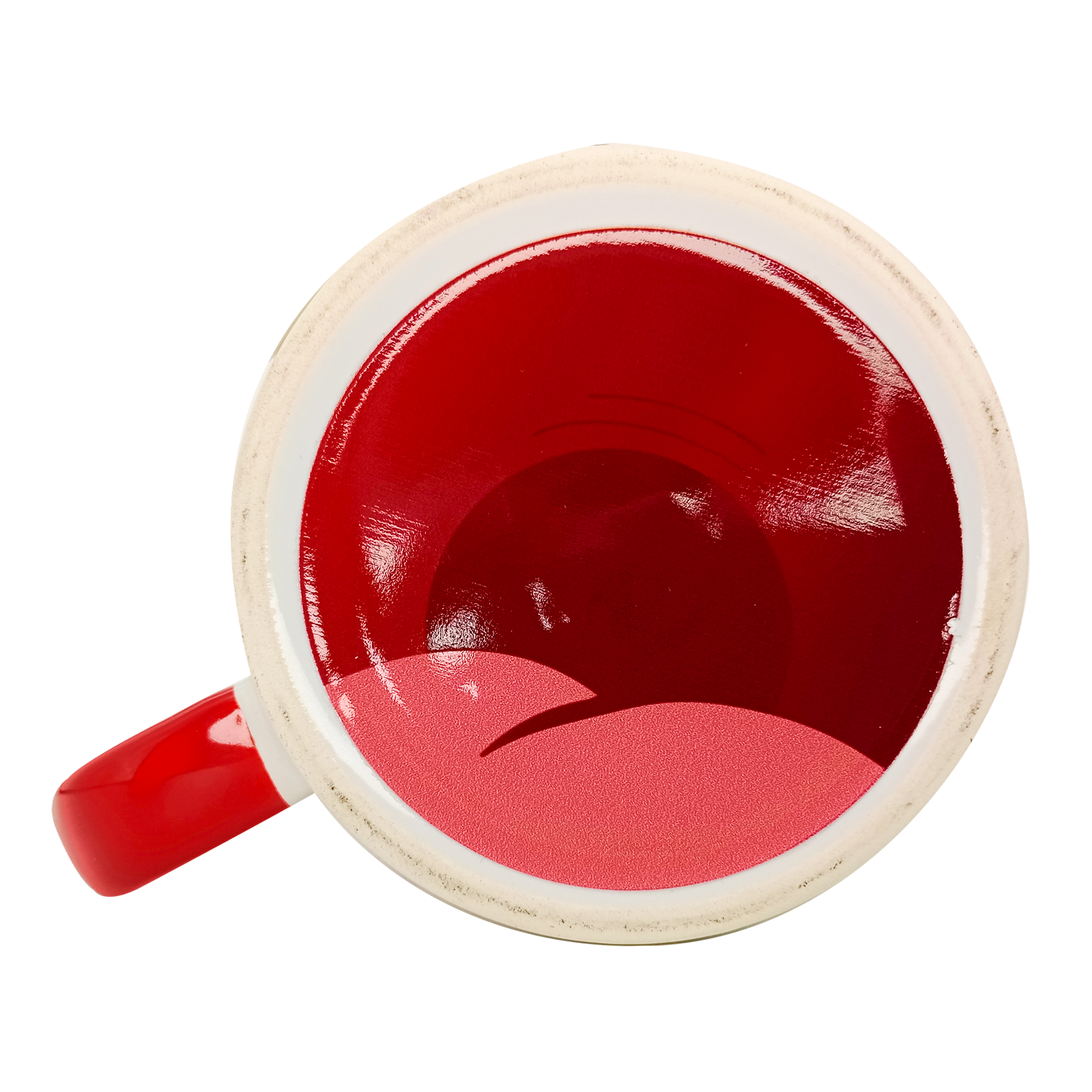 Taz n Cer mico con Boca Abajo Tom Jerry-3